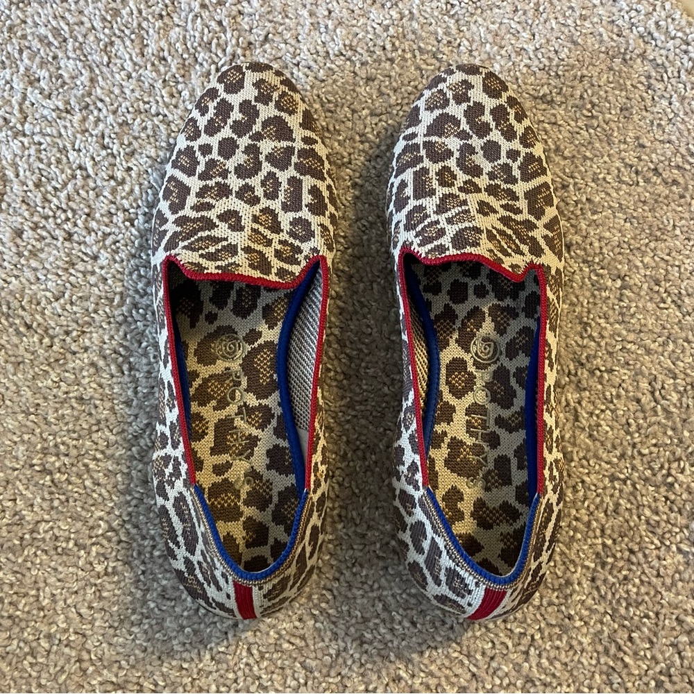 Rothy’s Mocha Spot Loafers